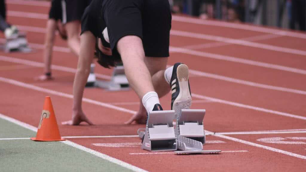 Startblock Westfälische Hallenmeisterschaft 2023