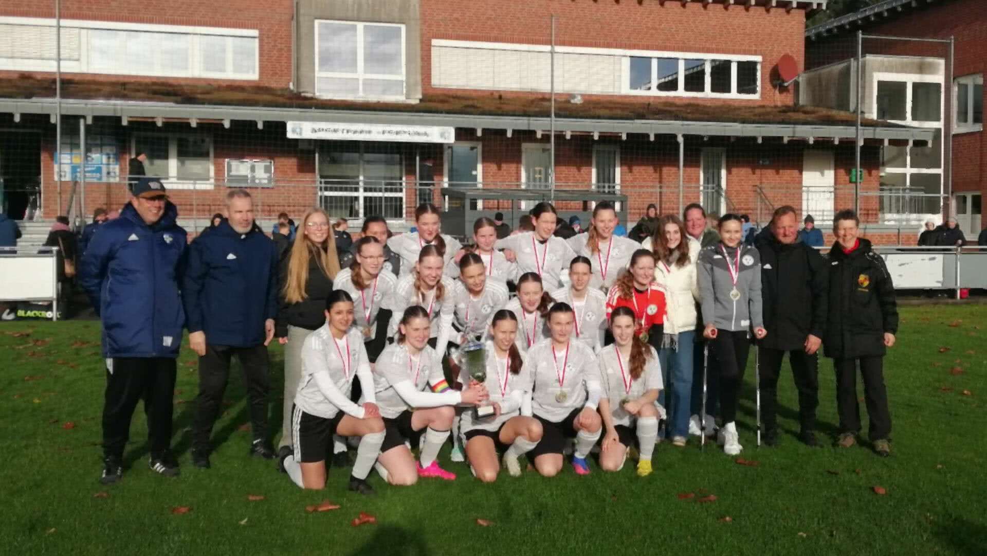 Kreispokalsiegerinnen B-Juniorinnen JSG Vreden / Südlohn / Oeding