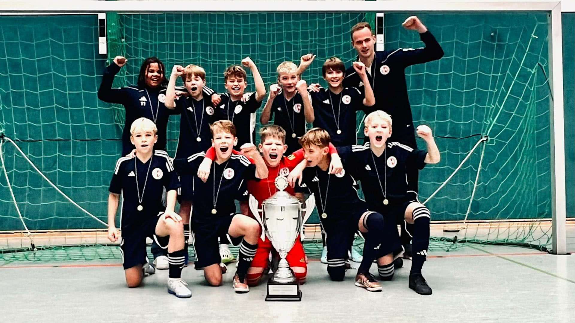U12 Kreisauswahl des Stütpunktes II gewtinnt Turnier in Erwitte