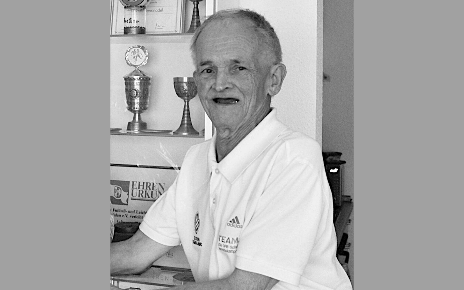WErner Kumbrink +, Ehrenvorsitzender des Kreisjugendausschuss Ahaus-Coesfeld