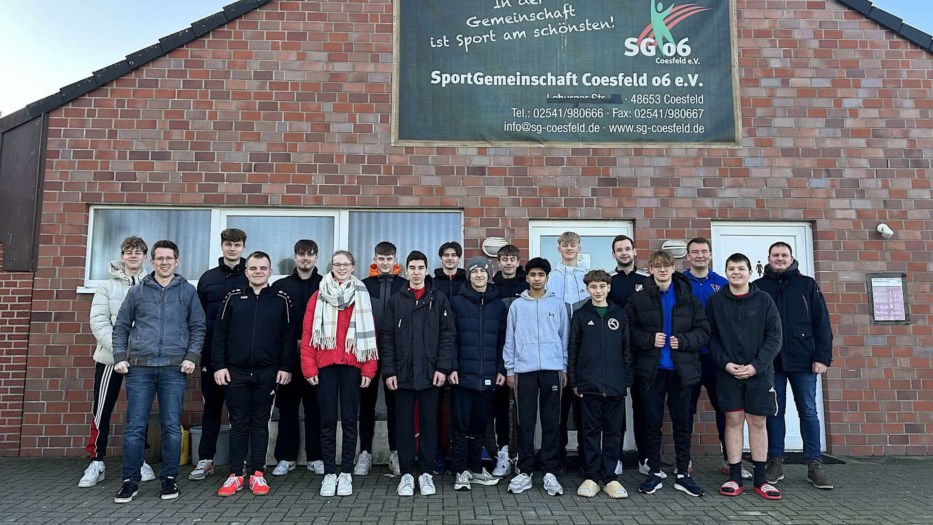 Erfolgreiche Teilnehmdende der Schiedsrichter-Ausbildung im Januar 2024
