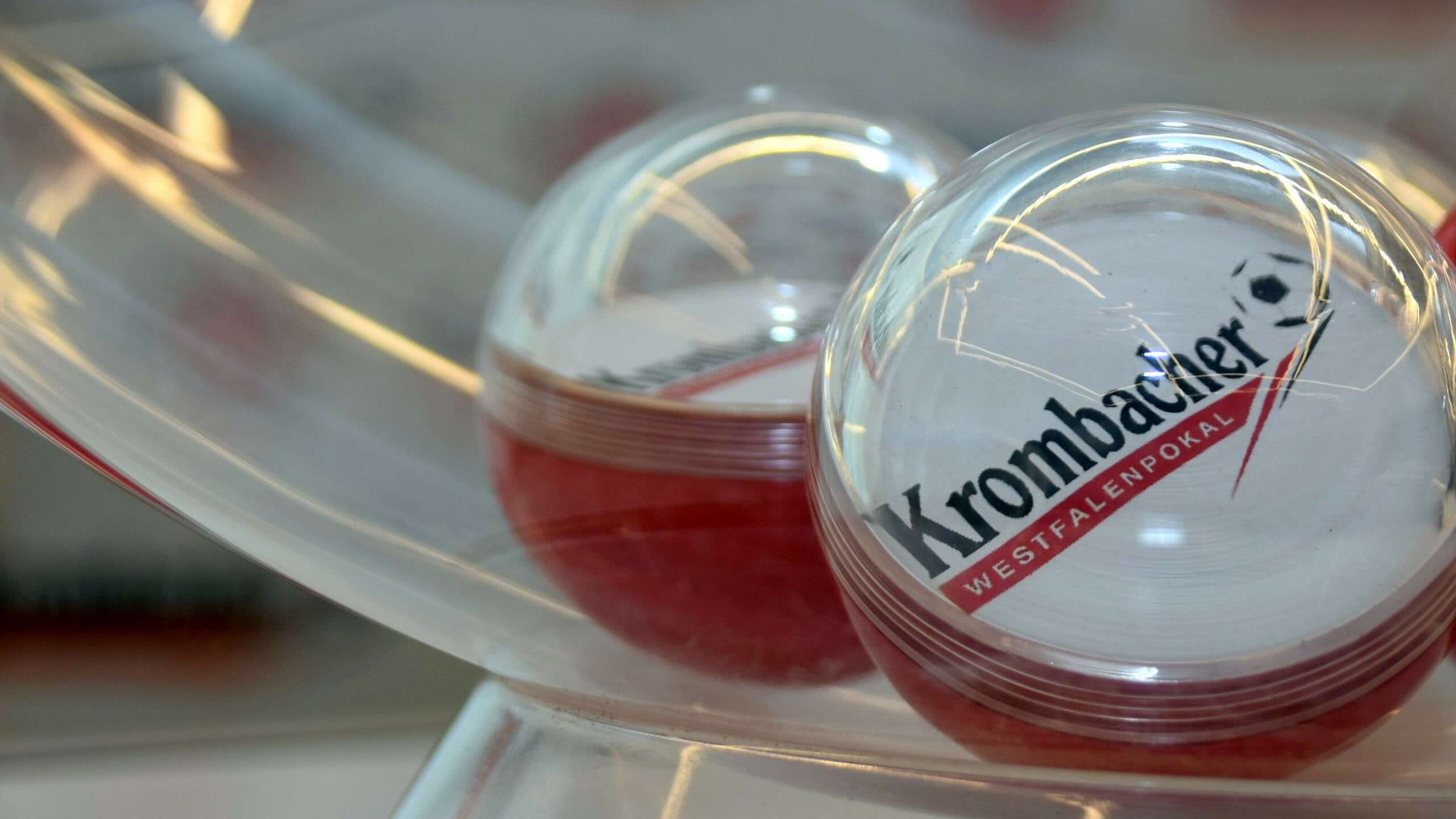 Auslosung Krombacher Westfalenpokal
