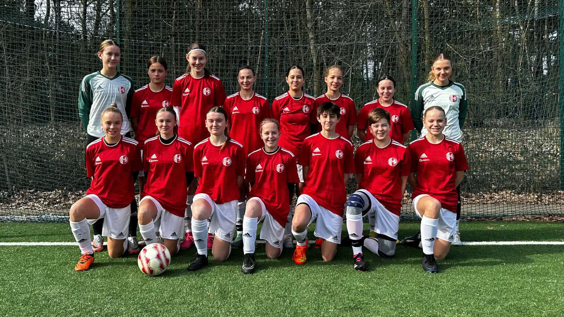 Die U15-Kreisauswahl vor dem Spiel gegen die Auswahl des FLVW-Kreis Bochum