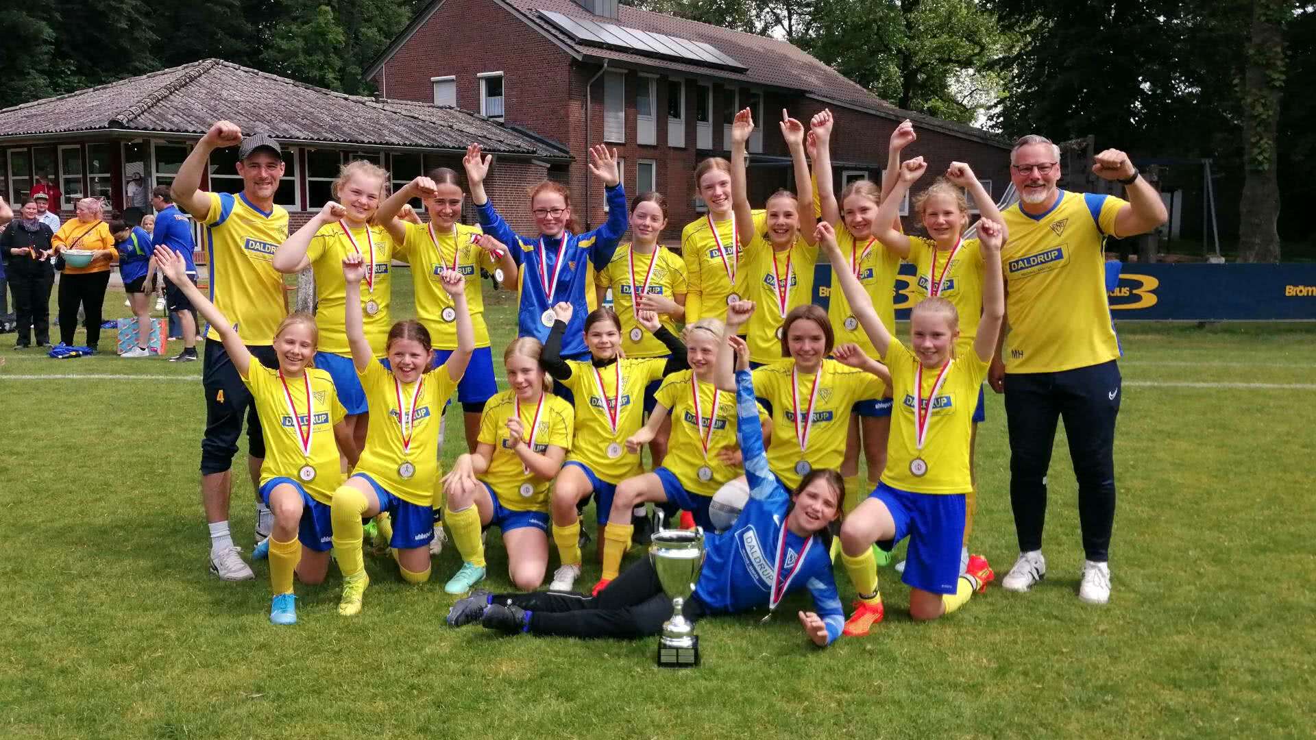Jubel bei den D-Junioren der TSG Dülmen