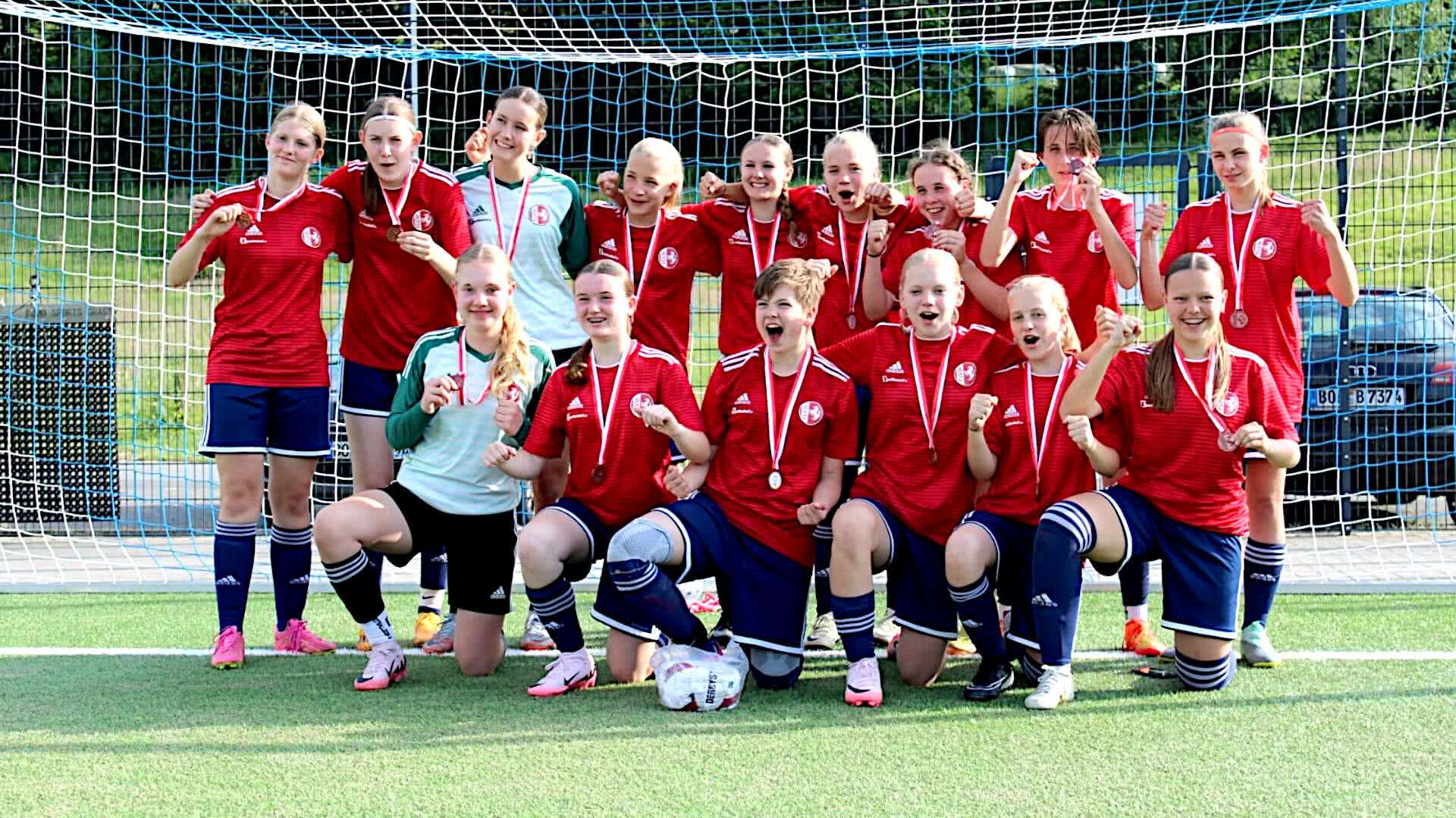 Die U15-Kreisauswahl belegte einen sehr guten dritten Platz