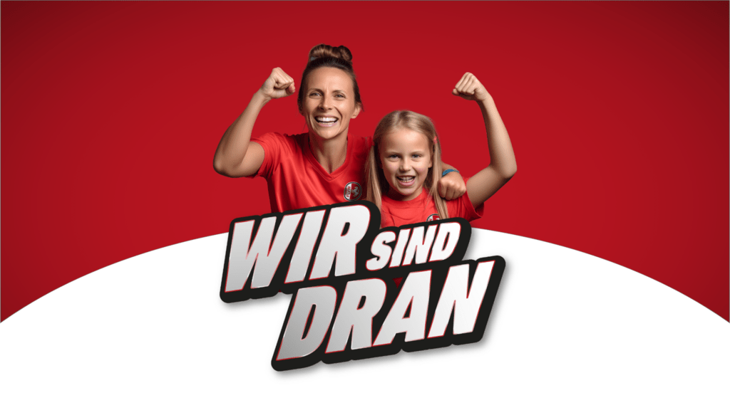 Wir sind dran Mädchenfußball Frauenfußball