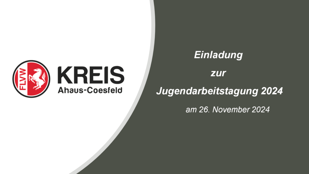 Jugendarbeitstagung am Dienstag 26.11.2024