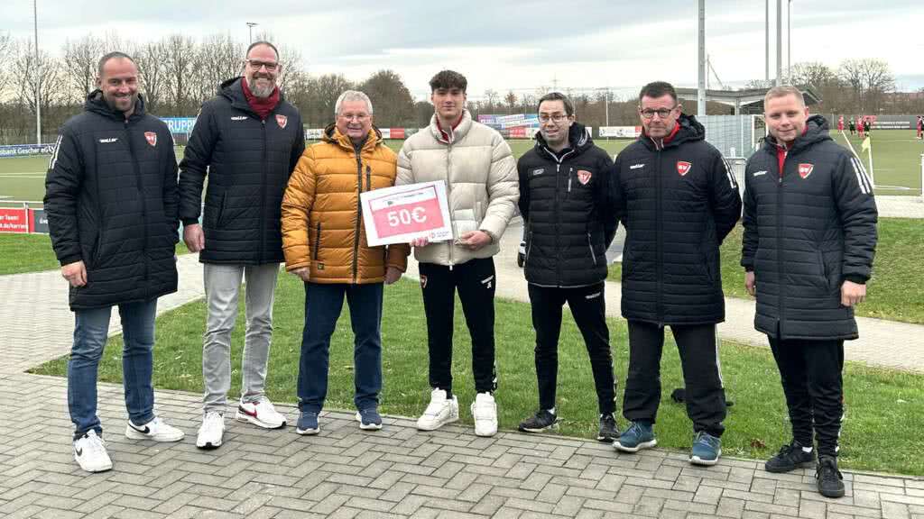 FLVW-Kreis Ahaus-Coesfeld ehrt  Jonas Engbers vom SV Gescher