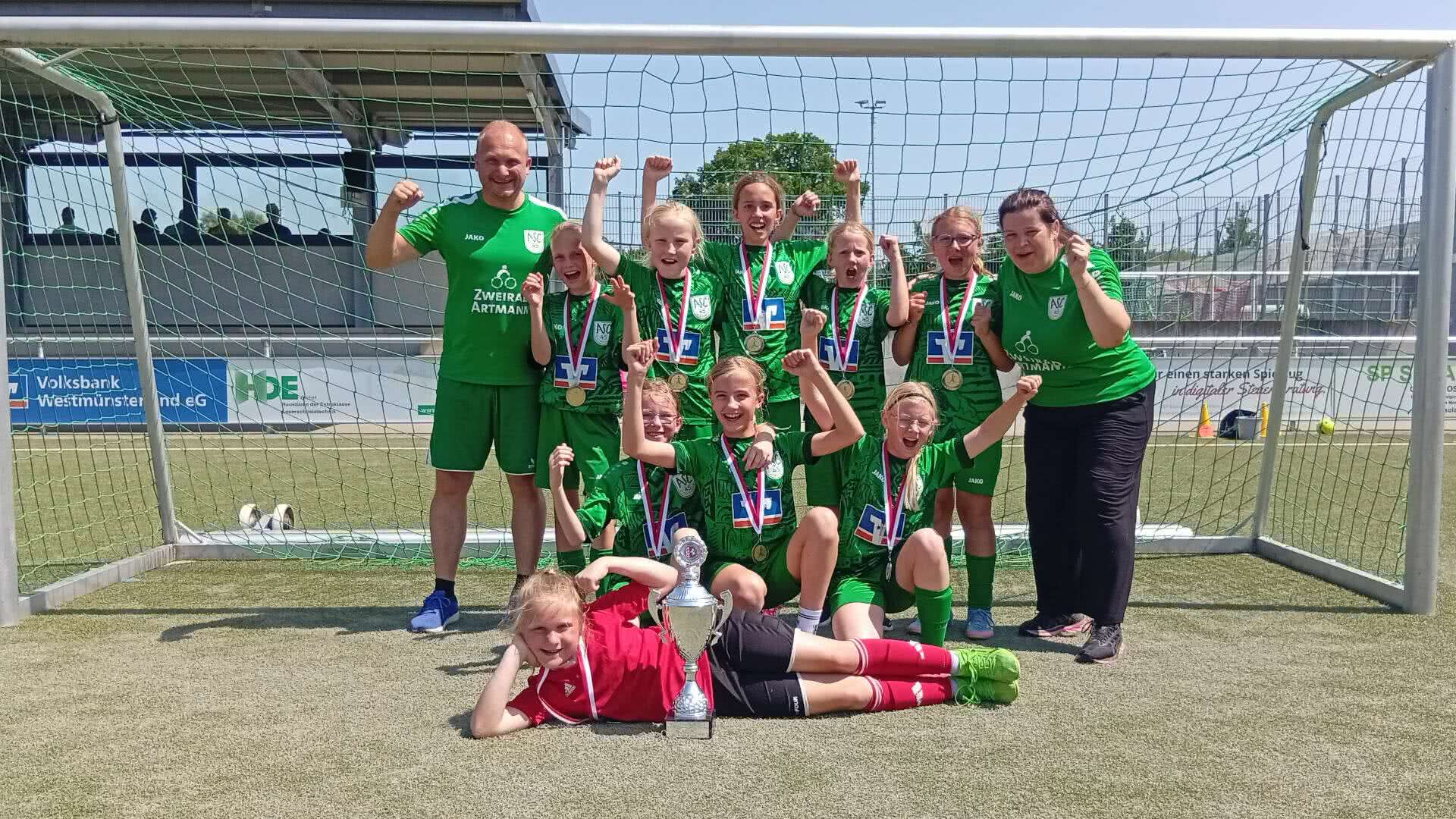 E-Juniorinnen Sieger JSG Schöppingen Eggerode