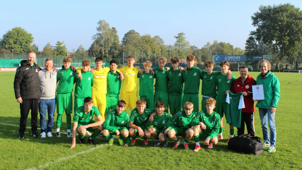 SG Coesfeld erhält Fair-Play-Pokal 2024/2025