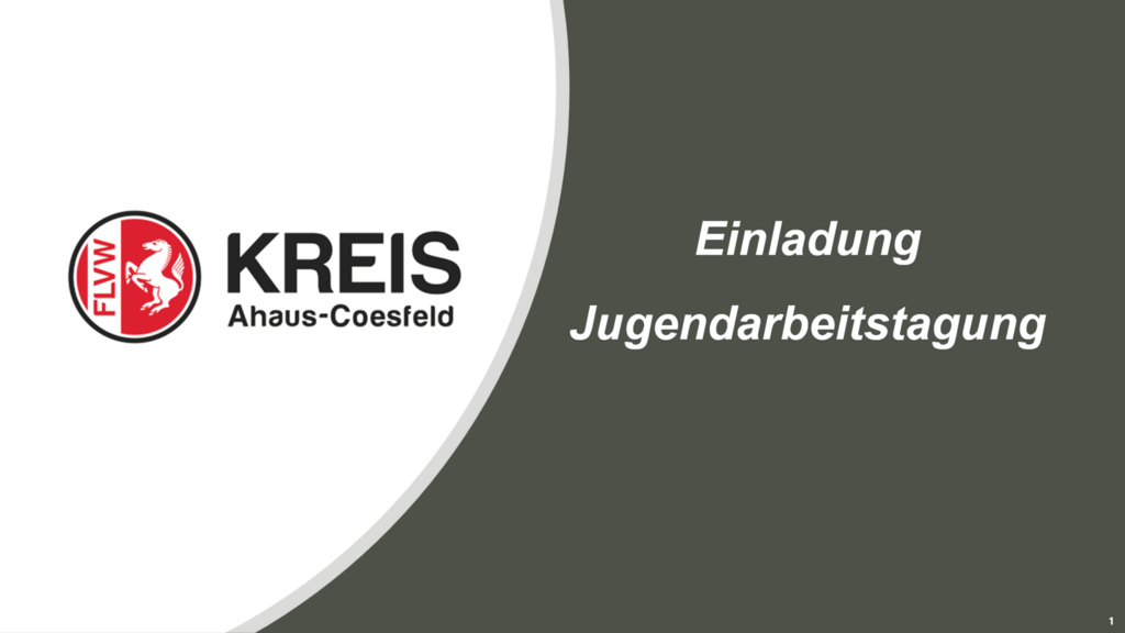 Einladung Jugendarbeitstagung 2025