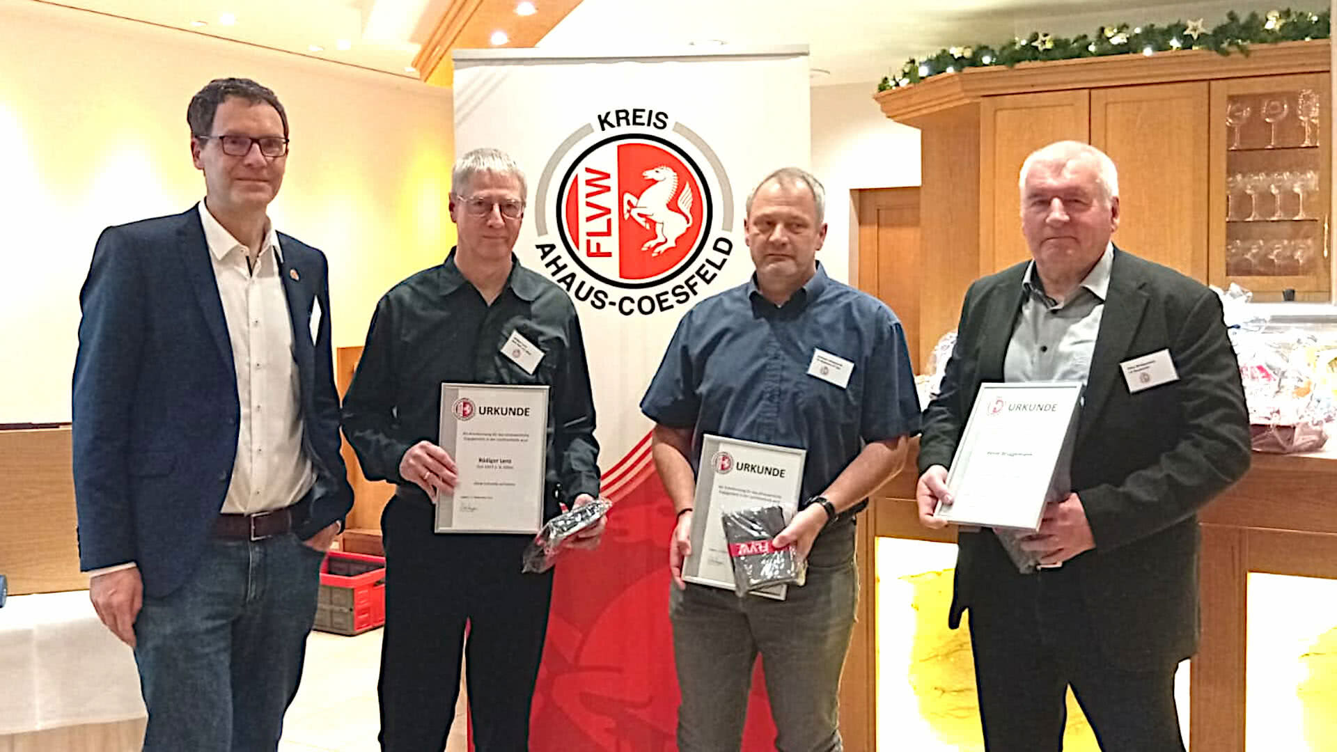 Ehrungen Leichtathletik beim Ehrungsabend 2025 des FLVW-Kreis Ahaus-Coesfeld