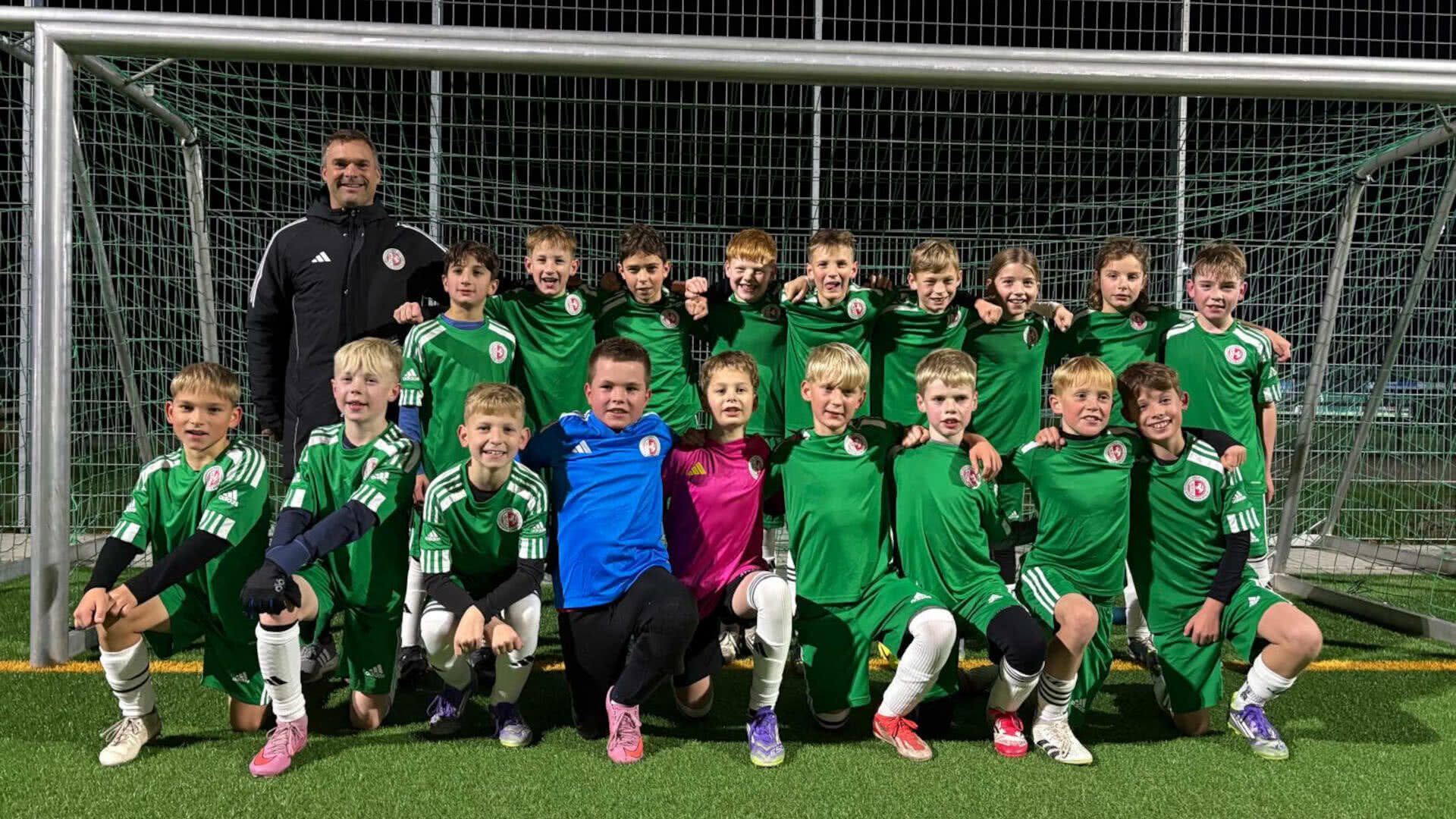 Die Kreisauswahl II vom Standort Osterwick im November 2025