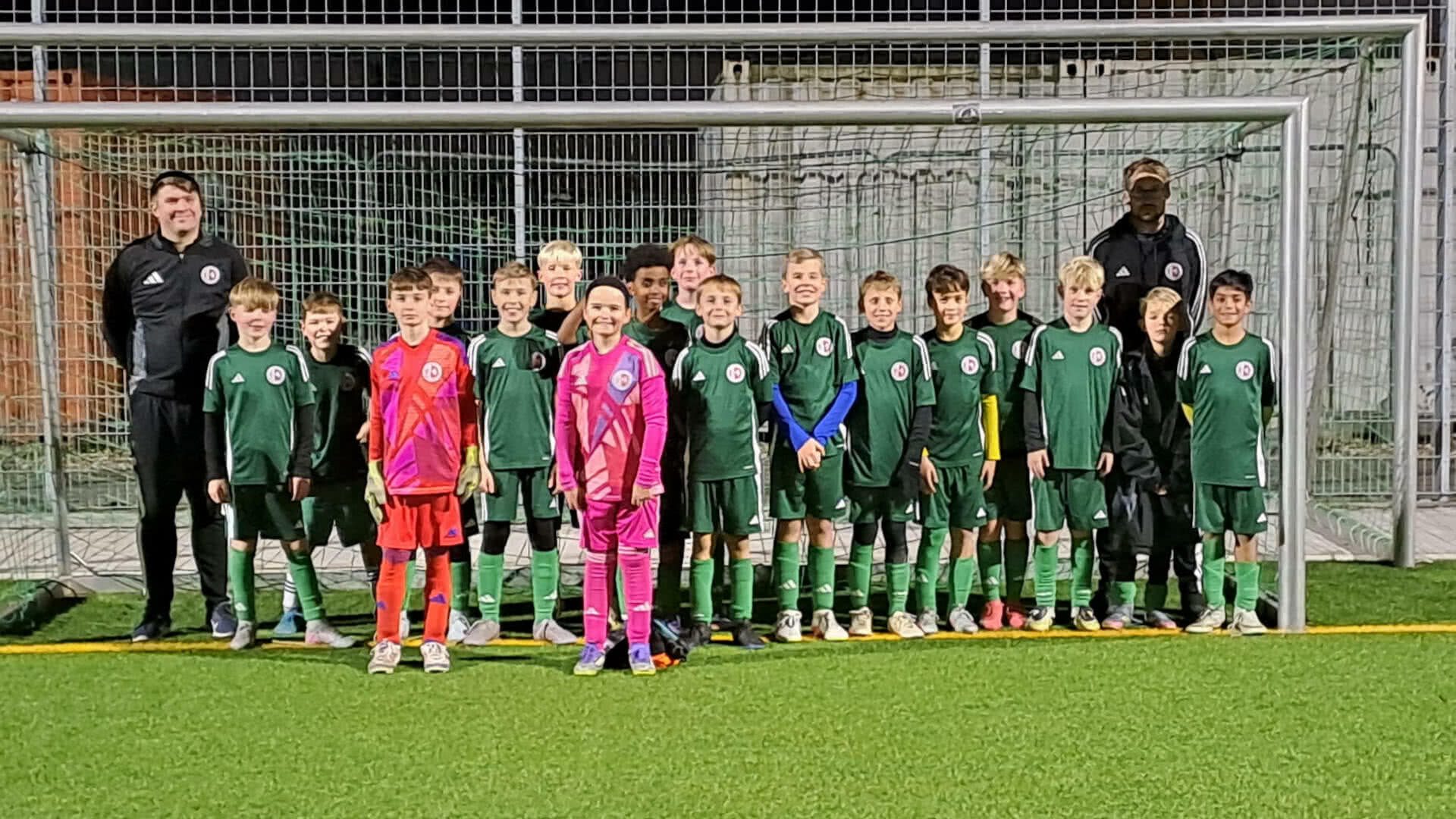 Die Kreisauswahlen Ahaus-Coesfeld I und II stellen sich einem ersten Leistungsvergleich