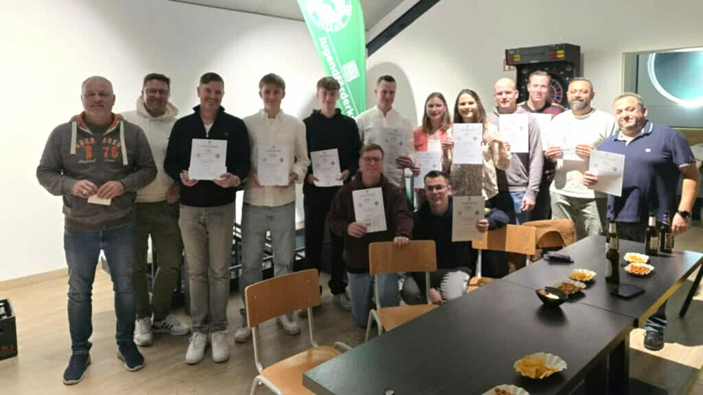 Übungsleichter-Lizenzübergabe 2025 beim FC Epe