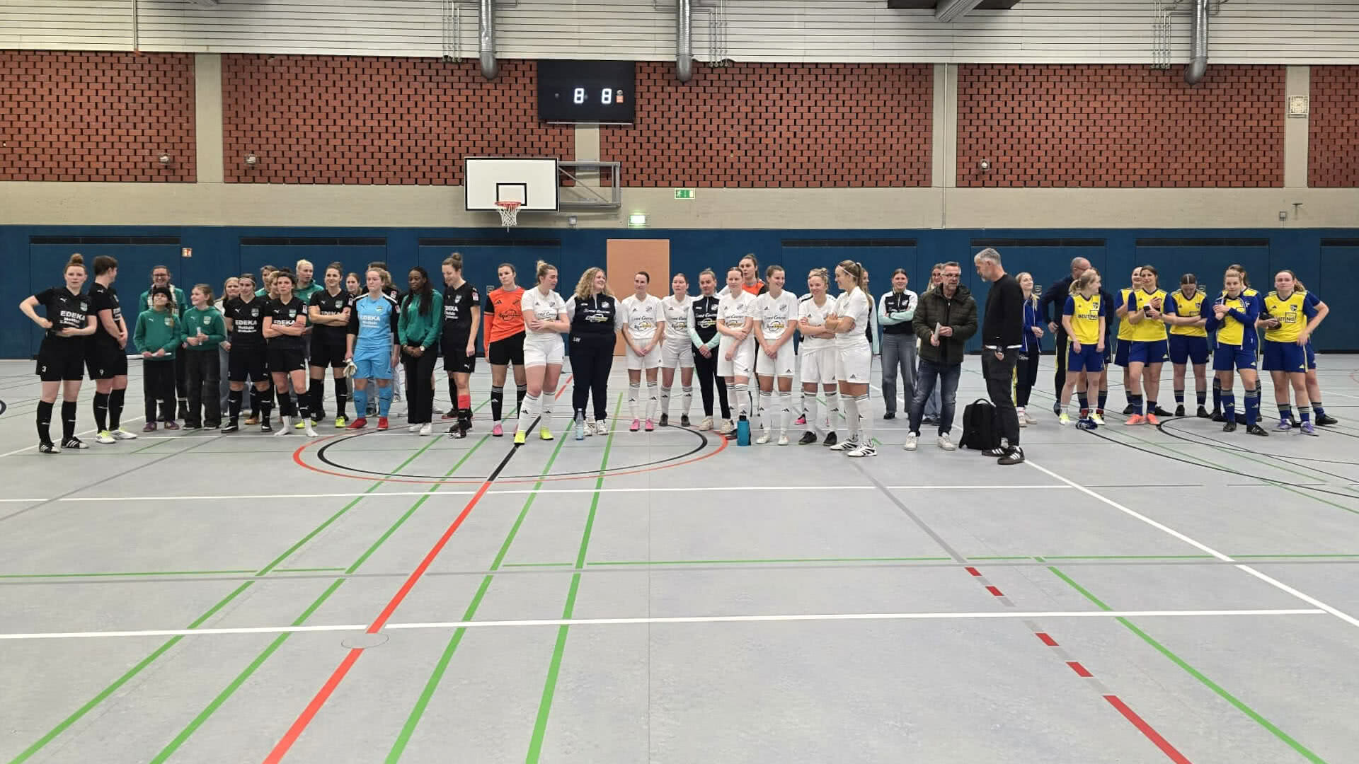 Hallenkreismeisterschaften Ahaus-Coesfeld Frauen Siegerehrung