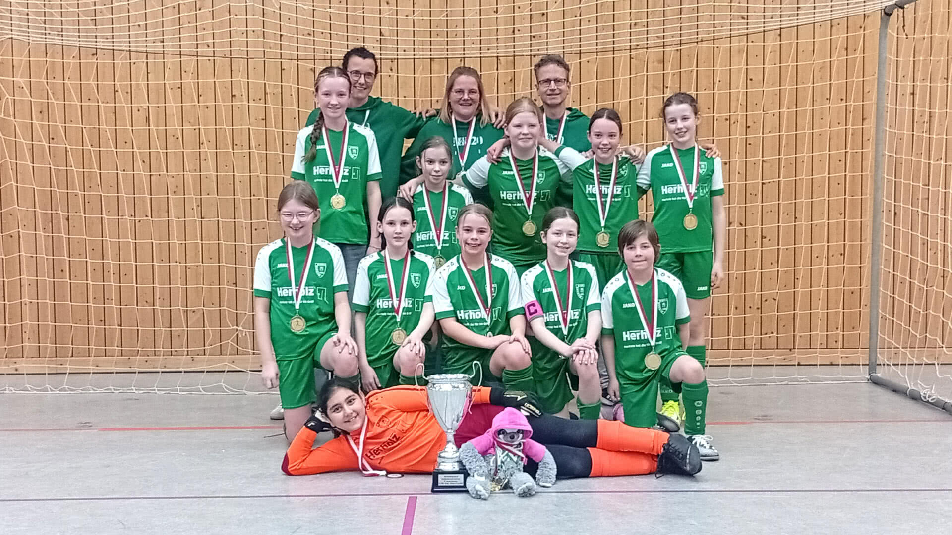 SV Union Wessum wird Hallenkreismeister der E-Juniorinnen im Februar 2026