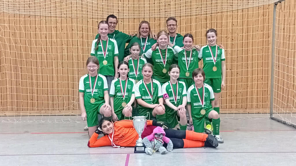 SV Union Wessum wird Hallenkreismeister der E-Juniorinnen im Februar 2026