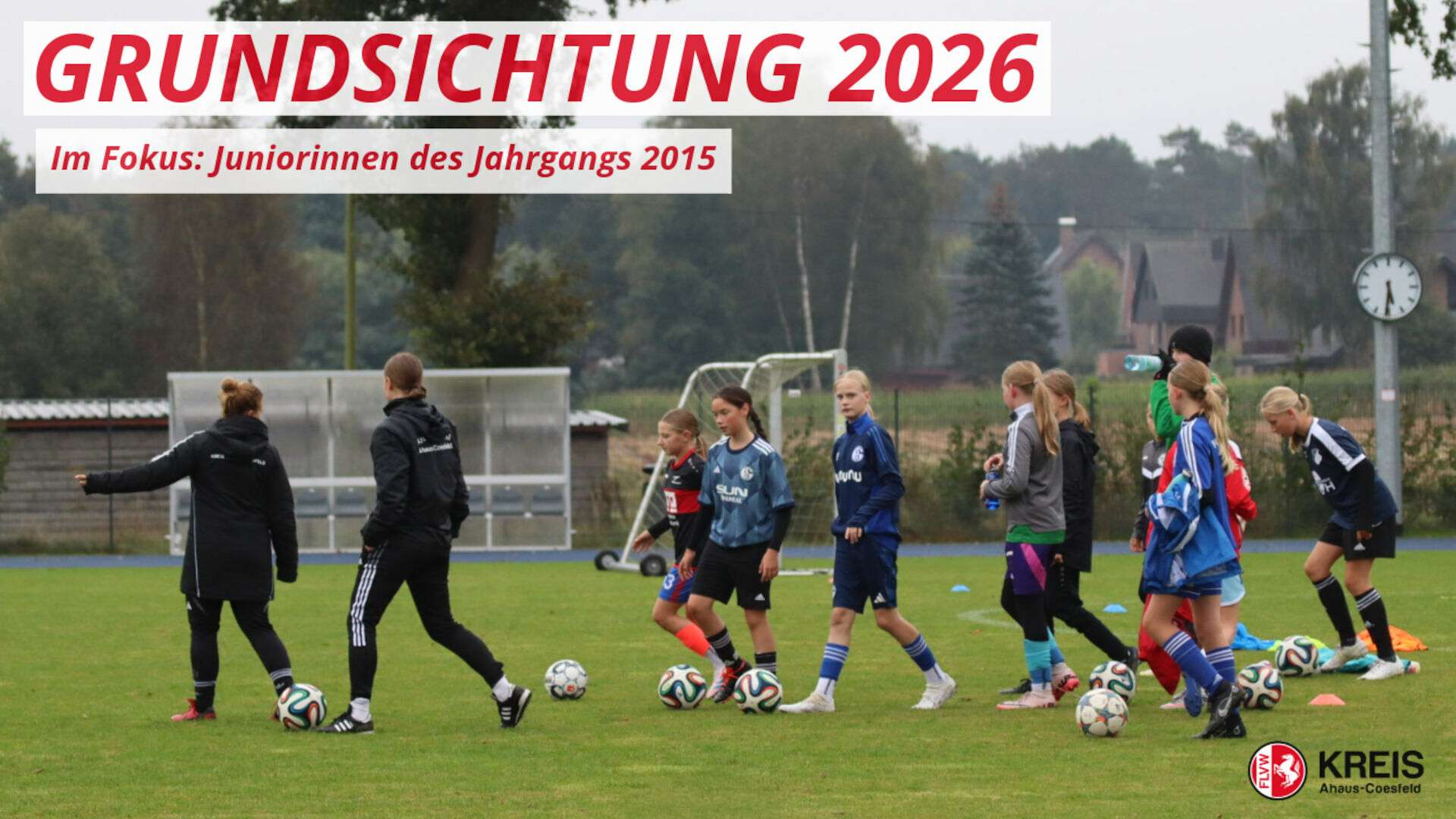 Grundsichtung 2026 - Im Fokus Juniorinnen des Jahrgangs 2015
