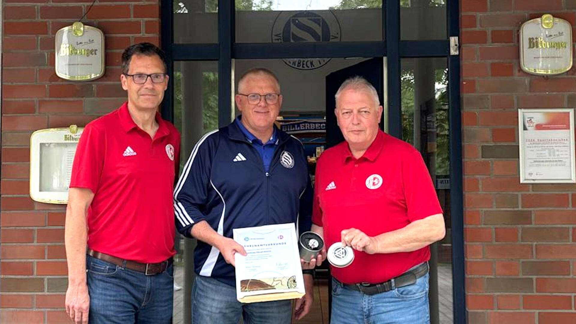 Noch einmal ein Dankeschön für den Club-100-Sieger 2024 Matthias Heuermann