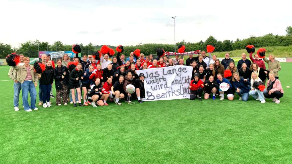 WAs lange währt wird Endlich gut - Die Frauen vom SV Gescher sind zurück in der Bezirkksliga
