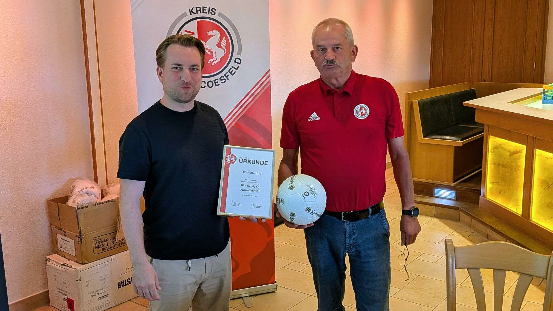 Meister in der Ü32-Kreiliga wurde der SV Gescher