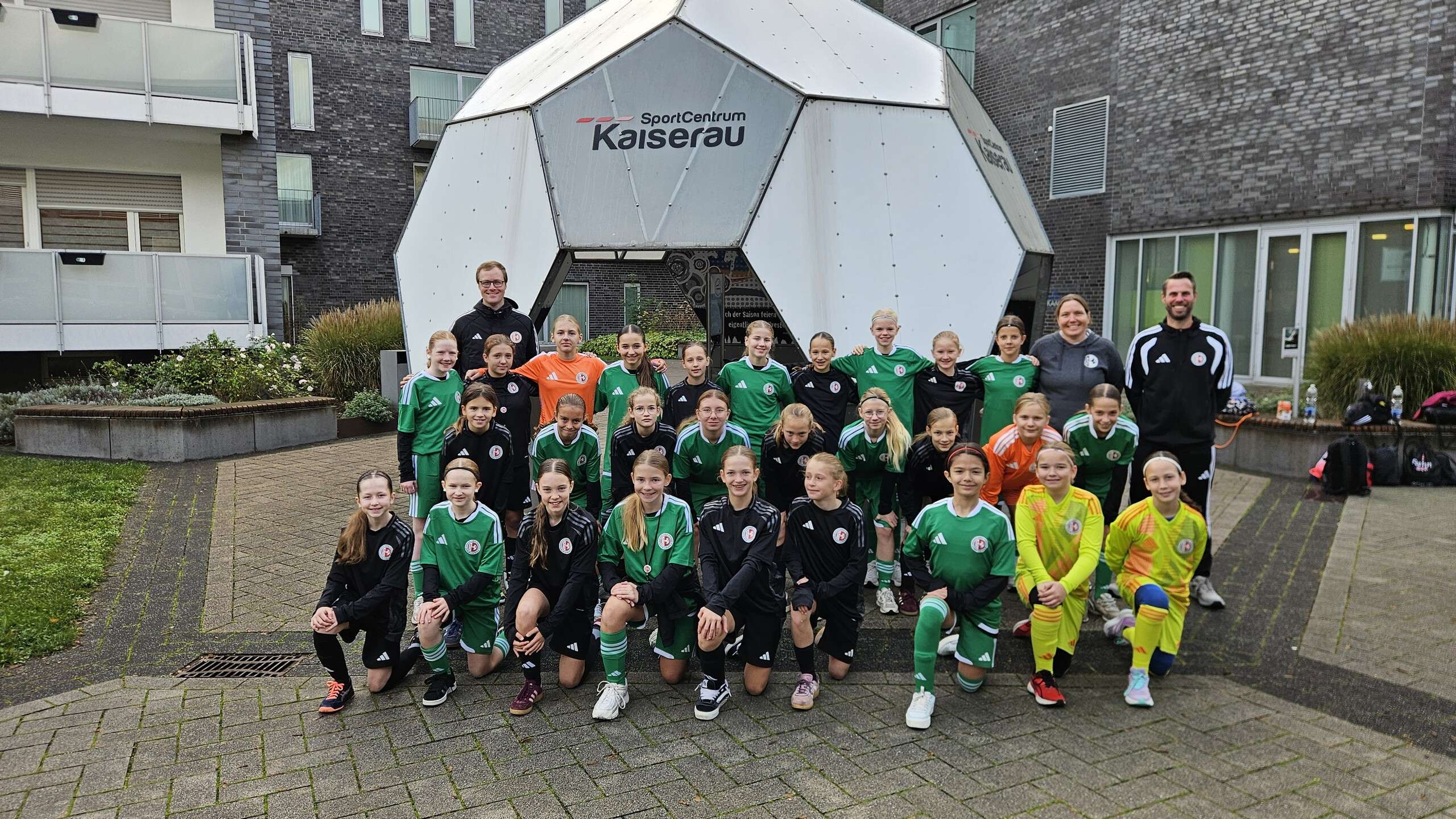 Die U12- und U13- Kreisauswahlen aus dem FLVW-Kreis Ahaus-Coesfeld bei ihrer Wochenschulung 2026