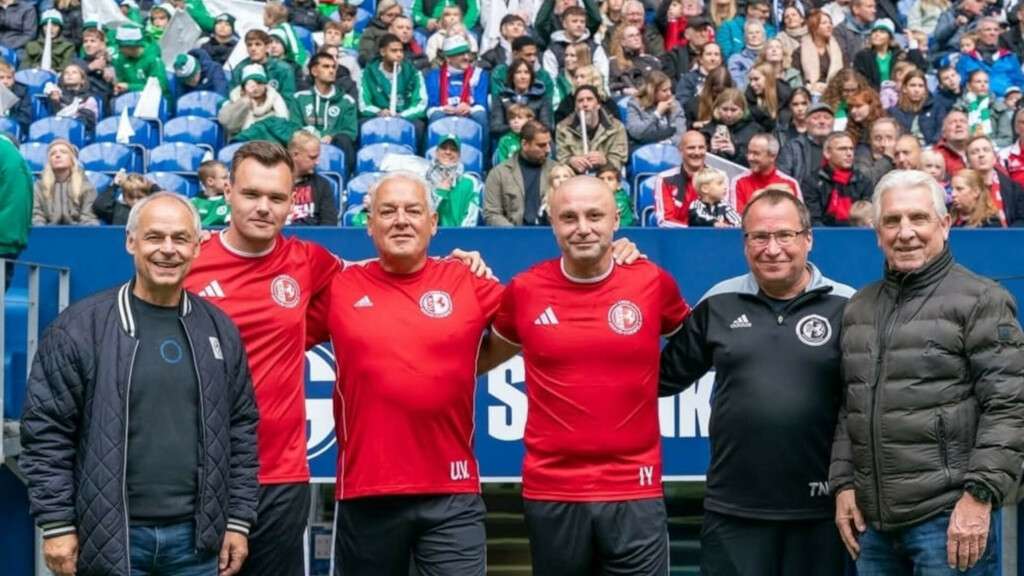 Unser Schiedsrichtergespann auf Schalke